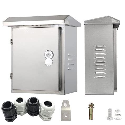 outdoor stainless steel outlet box and cover|stainless steel boxes and enclosures.